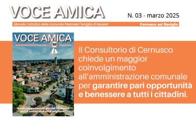 Il nostro consultorio di Cernusco su VOCE AMICA